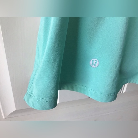🌼Lululemon Play Off The Pleats Skirt Mint Green Size 6 - Picture 5 of 13